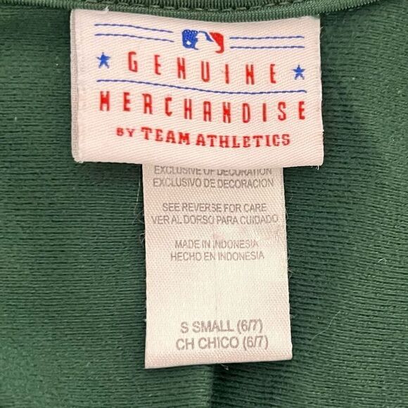 Genuine Merchandise A’s Jacket  Boys Size S 6-7   GUC - Picture 3 of 4